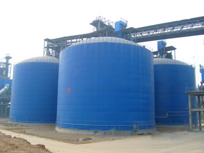 坡头镇水泥钢板库改造