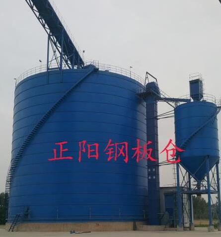 坡头镇大型矿粉钢板库